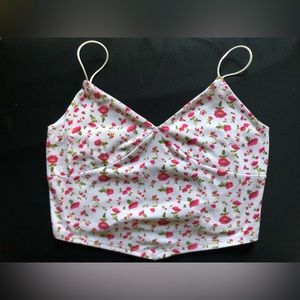 Floral tank top